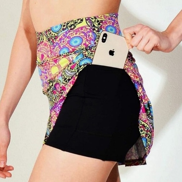 DonaJo Sugar Scull Ultimate Running Tennis Skirt/Skort Size 1/S - Picture 2 of 7